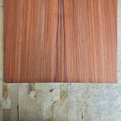 African Padauk - Bookmatched Acoustic Dreadnought Back and Sides 2015 image 2