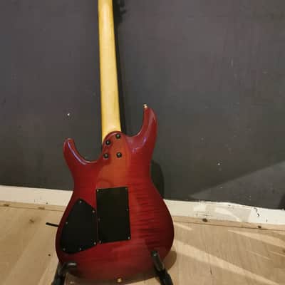 Ibanez S540FM (MIJ) 1993 Red shredder + case image 4