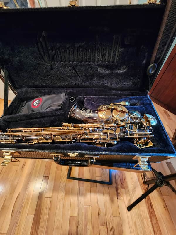 Cannonball Spectre Alto Saxophone Black image 1