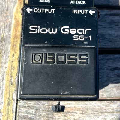 Boss SG-1 Slow Gear (Black Label) 1979 - 1982 - Black image 2
