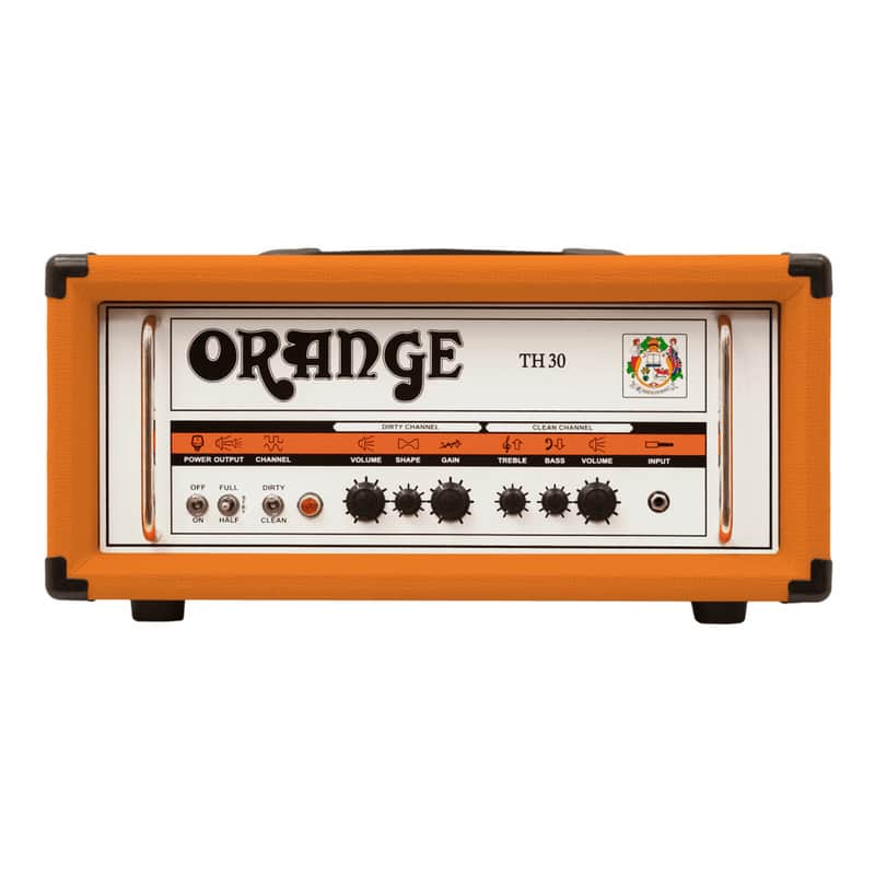 Orange TH30H 30-Watt Twin Channel Guitar Head, Orange Tolex image 1