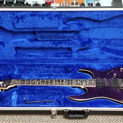 used 2004 Ibanez J. Custom RG8670-TVK, Very Good Condition with OHSC image 3