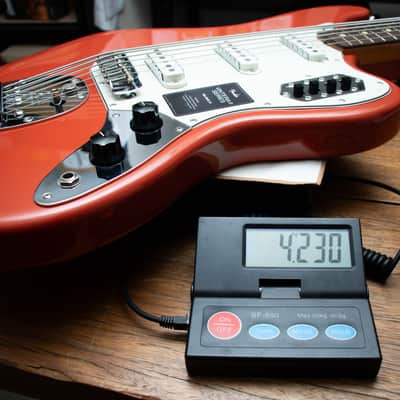 Fender Vintera II 60s Bass VI Electric Bass Guitar - Fiesta Red - B-Stock - MX25063523B image 8