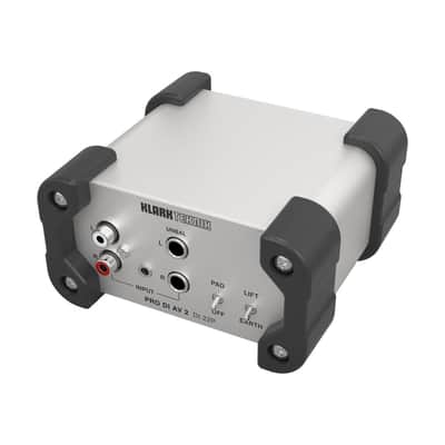 Klark Teknik DI 22P PRO DI AV 2 Passive Stereo DI Box with Midas Transformers and Extended Dynamic Range image 3