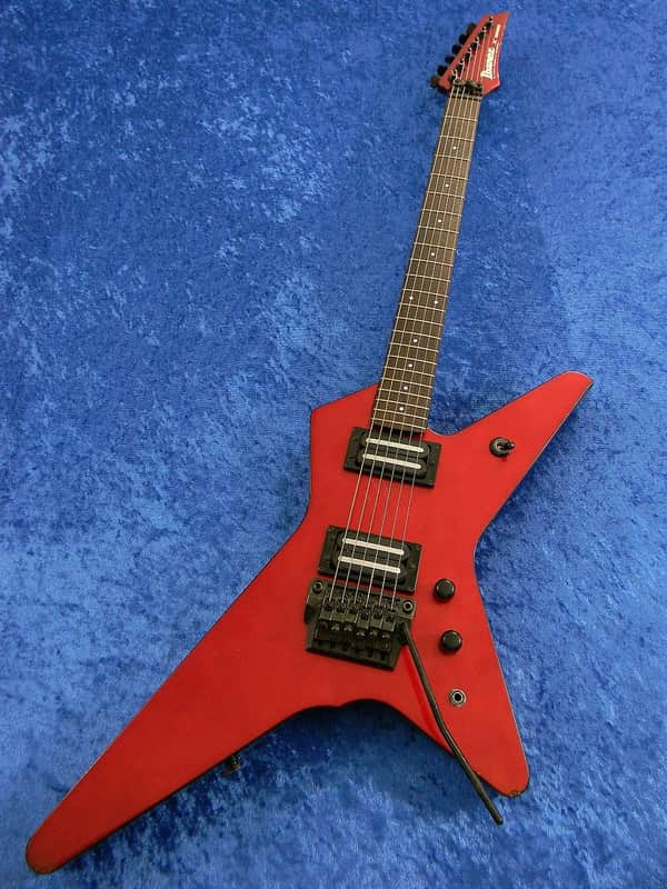 Ibanez X Series Japan Vintage 1984 Star Destroyer Red Body Neck