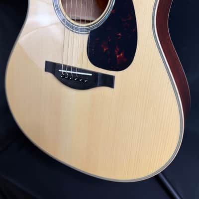 Yamaha LL16M Mahogany Dreadnought Acoustic-Electric Guitar Natural w/ Case (543) image 8
