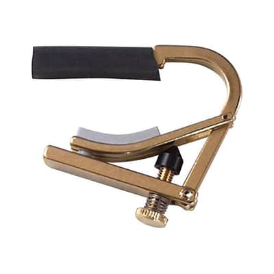 Shubb Capos C8B Original Brass Partial Covers Strings 1-5 image 2