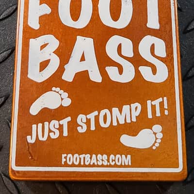 FootBass Foot Bass Kick Drum Stomp Pedal - Click Track Or Metronome Effect Foot Tap image 2