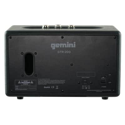 Gemini GTR-200 Portable Retro Battery-Powered Bluetooth Speaker image 3
