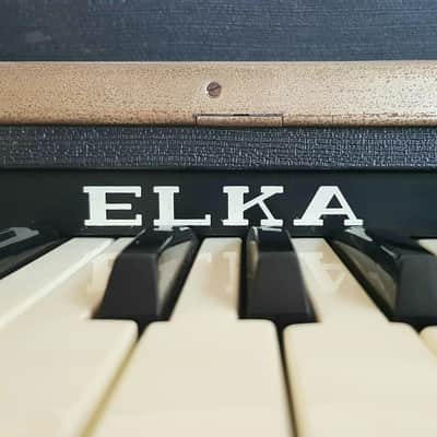 Elka "Piano 88" vintage transistor organ synth Italy image 6