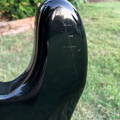 Fender Precision Bass with Maple Fretboard 1974 - Black image 11