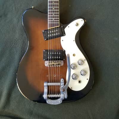 Mosrite 350 Mono 1972 Walnut Sunburst image 1