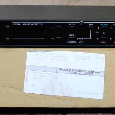 Peavey Ultraverb II Stereo Digital Multi-Effects Processor W/Power Supply, Box and Manual - 2005 image 1