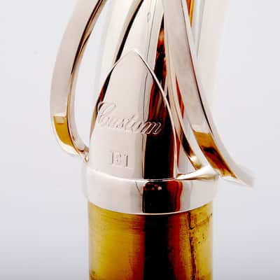 Yamaha TE1 Silver Plated Custom E1 Tenor Saxophone Neck W/GoldLacquer Option image 12