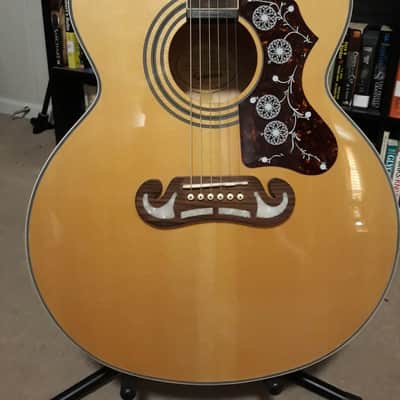 Epiphone EJ-200SCE Natural blonde / 2022 image 6