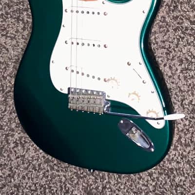 1997 Fender Classic Series '60s Stratocaster electric guitar Sherwood  green image 1