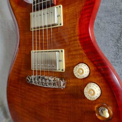 96 art Solid Body Set Neck Doublecut Violin Burst Guitar - Custom Handmade image 8