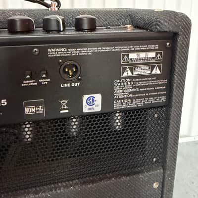 Fender Bassbreaker 15 15-Watt 1x12" Guitar Combo 2016 - 2024 - Gray Tweed image 10