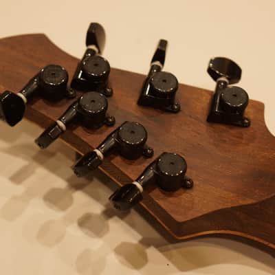ABASI GUITARS Custom7 Multi Scale Burl Maple Top / Maple Fingerboard w/free shipping! image 11