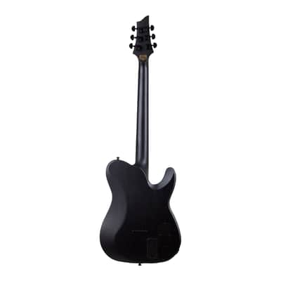 Schecter PT Black Ops Lefty - Satin Black Open Pore image 3