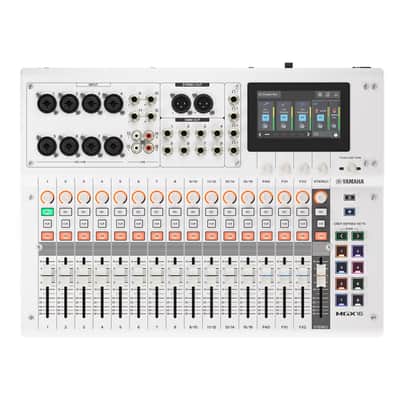 Yamaha MGX16 W 22-Channel Digital Mixing Console White Full-Range PA Bundle with Two DBR15 15-Inch 1,000W Powered Speakers image 3