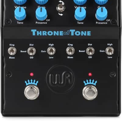 Warm Audio Throne of Tone Dual Overdrive Pedal (ThroneOfToned1) image 1