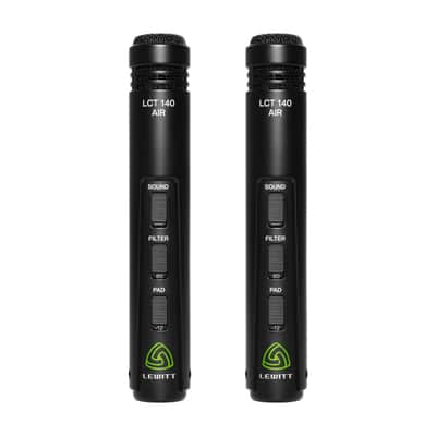 Lewitt LCT 140 AIR Stereo Pair Small Diaphragm Condenser Microphones image 1