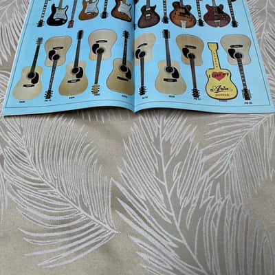 RARE Vintage Aria Guitars Original Gigsville Newsletter/Catalog 1960's/1970's image 4