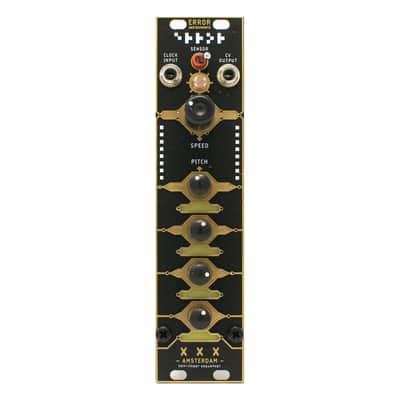 Error Instruments Amsterdam Eurorack Non Linear Sequencer Module (Gold) image 1