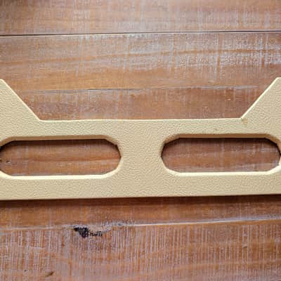 Early 1960's Fender Blonde Amplifier Head Rear Panel Cover Original Part image 1