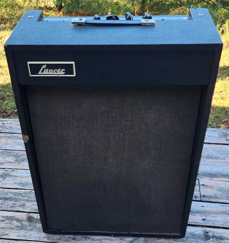 Garnet Lancer 'Stencil' 10P-T Tube Combo w/ Tremolo 1960s Canada image 1