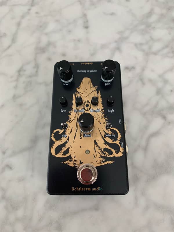 Lichtlaerm Audio The King in Yellow Overdrive 2025 Black & Gold