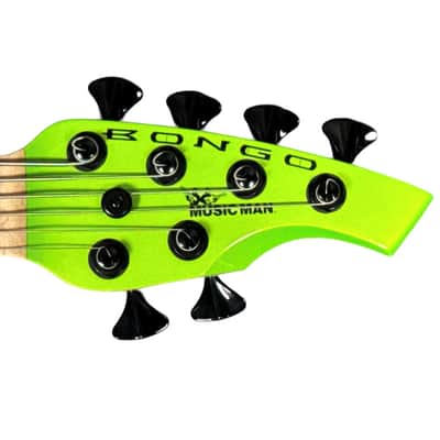 Ernie Ball Music Man Bongo 6 HH, Mantis Green / Maple *IN STOCK* image 10