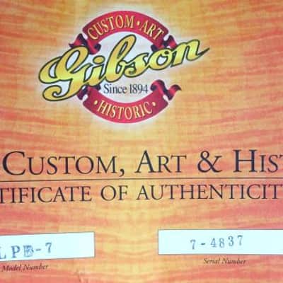 Gibson Custom Shop 1957 Les Paul Custom TV Yellow (LPB7) 2004 image 7