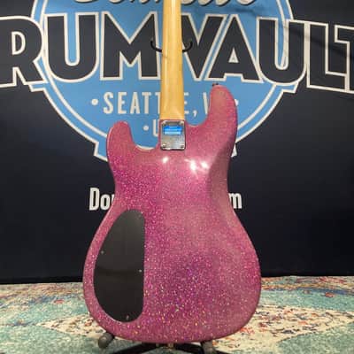 Tom Hamilton's Aerosmith, Sadowsky NYC - Pink Sparkle 4-String Bass (TH2 #11) PLUS Personalized NHL Hockey Jersey. AUTHENTICATED! image 16