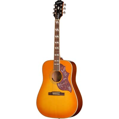 Epiphone Hummingbird Studio Acoustic Electric Guitar - Heritage Cherry Sunburst image 2