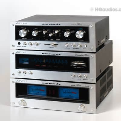 Marantz 140 Power Amplifier + 3200 Pre-Amplifier + 112 Tuner - Complete Vintage Marantz Stack - Professionally Restored - 1-Year Warranty image 2