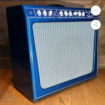 Tone King Imperial MKI 1x12 Combo Amp - 1990s Sparkle Blue Very Rare image 2