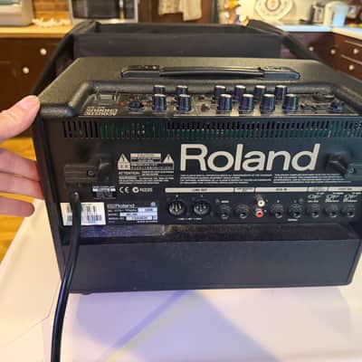 Roland AC-60 Acoustic Chorus 2-Channel 60-Watt 2x6.5" Acoustic Guitar Combo 2003 - Present - Black image 3