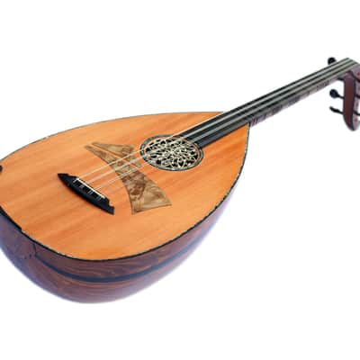 Special Turkish Louta Lute Lavta String Musical Instrument MUL-4 By Miras image 6