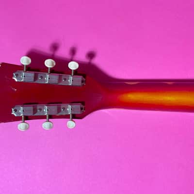 Silvertone 1425 Aristocrat 1955 - cherry sunburst 100% OG image 13