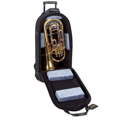 52-WBFSK Gard Euphonium (Besson) Wheelie, Synthetic with Leather trim image 2