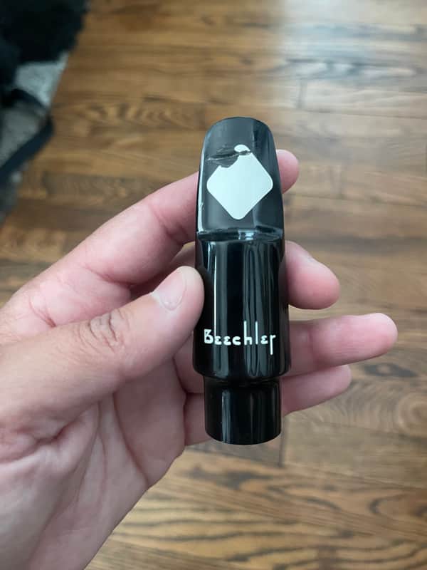 Beechler Hard Rubber Alto Sax Mouthpiece S7S - Hard Rubber image 1