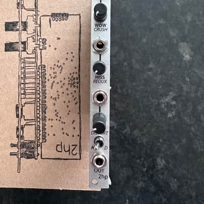 2hp VERB AND Lo-Fi Eurorack Audio Processing Modules (Black) image 2