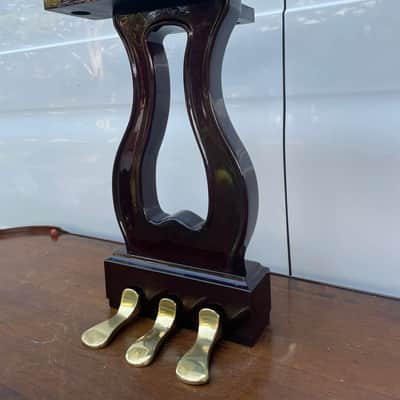 Grand Piano dark brown pedal curved design image 3