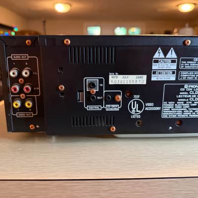 Pioneer CLD-2080 Both Sides Play Laserdisc Player Pro Service New Remote Receipt image 12