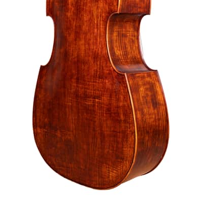 Gamba Double Bass 3/4 Antique Style - Hand-Made in Romania #15 image 11