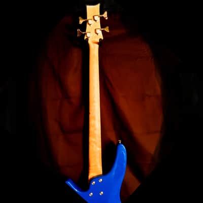 🎸+AMP! Unmarked "EyeBuzz" S Style Electric Bass Guitar +Rosewood Fretboard +Cable!🎸 image 18
