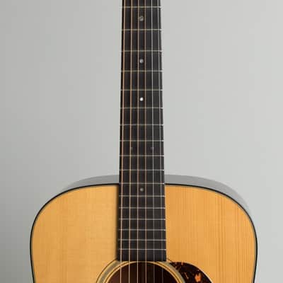 C. F. Martin  D-18 1937 Authentic Flat Top Acoustic Guitar (2008), ser. #1317256, original brown tolex hard shell case. image 8