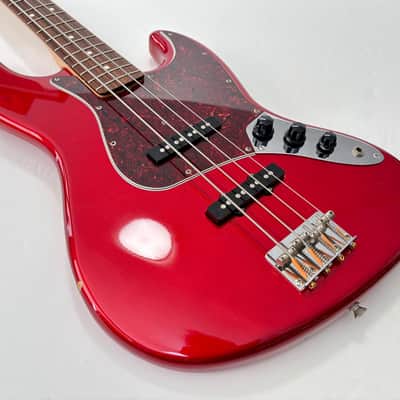 Fender Jazz Bass JB-45 Candy Apple Red 1993-1994 made in Japan image 8